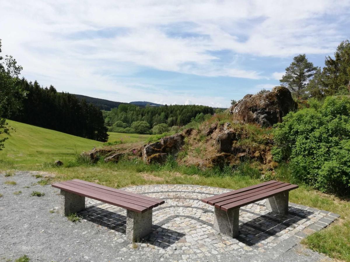 Ferienwohnung Bergwiese Schwarzenbach am Wald المظهر الخارجي الصورة