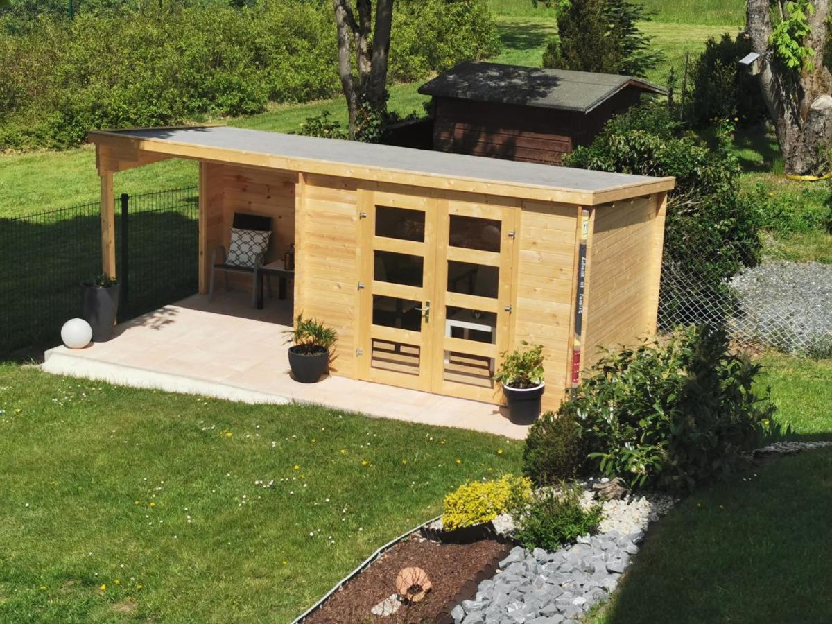 Ferienwohnung Bergwiese Schwarzenbach am Wald المظهر الخارجي الصورة